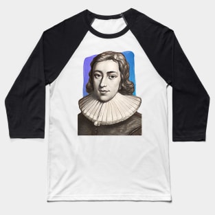 English Poet John Milton illustration Baseball T-Shirt